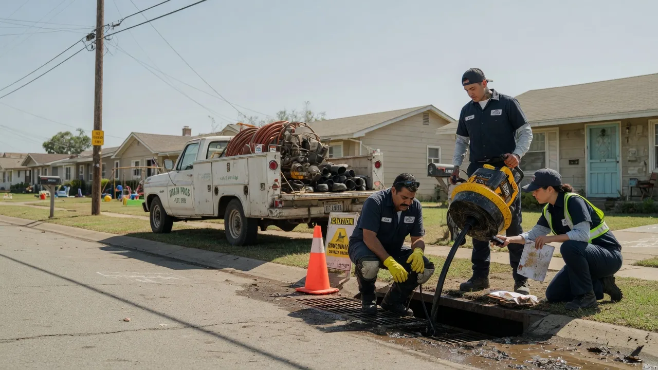 Drain Cleaning in Golden Eagle, IL near me